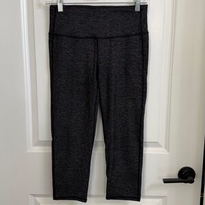 Athleta Black/White Athletic Capri Leggings